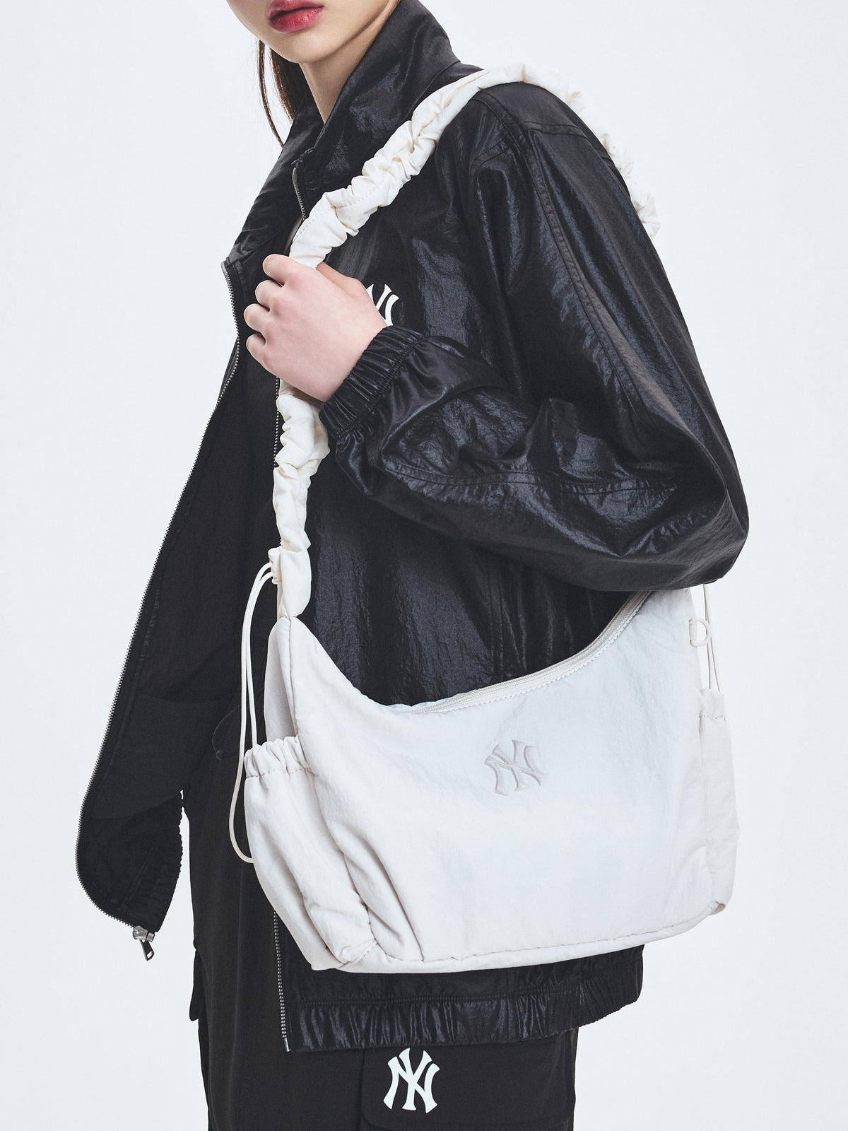 Mlb Basic Athleisure Hobo Bag