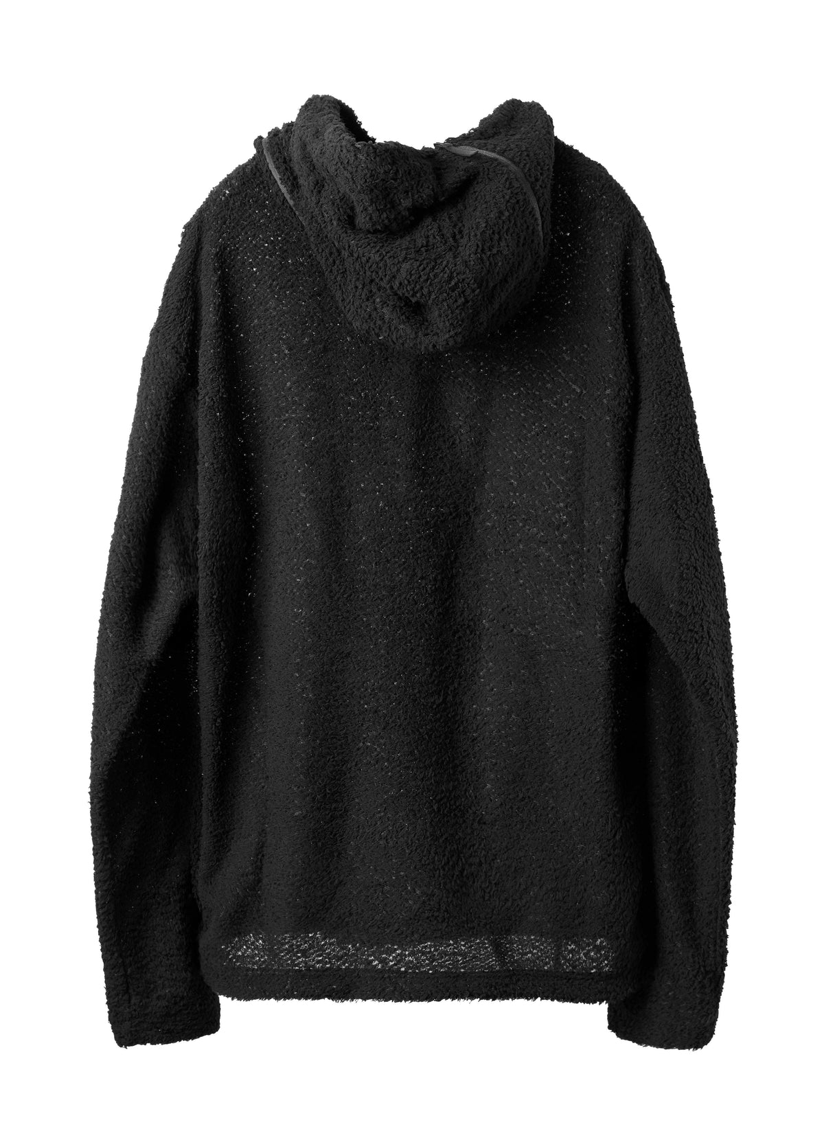 Post_Archive_Faction Curved Fleece Hoodie