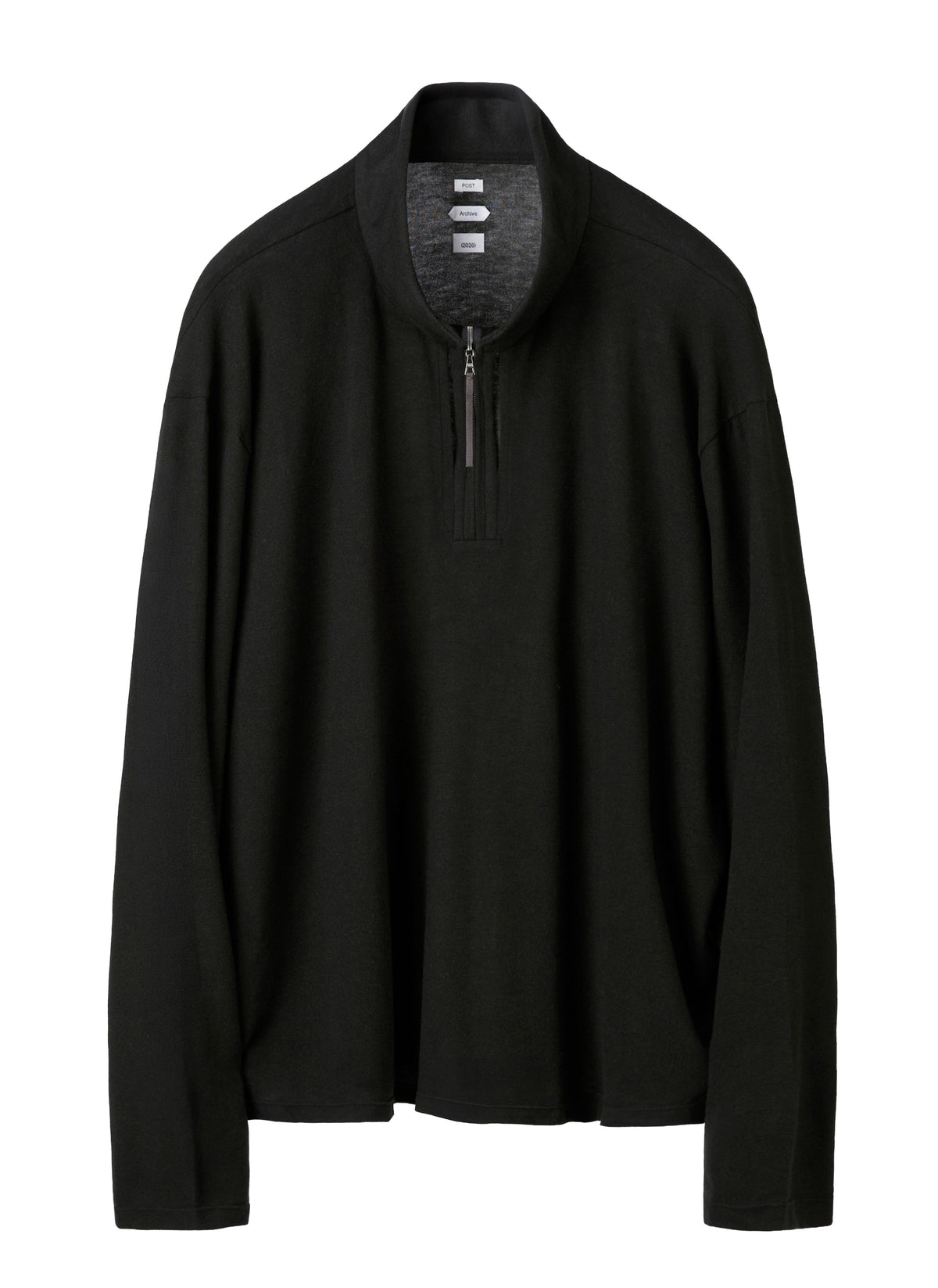Post_Archive_Faction Cut-Out Half-Zip Fleece