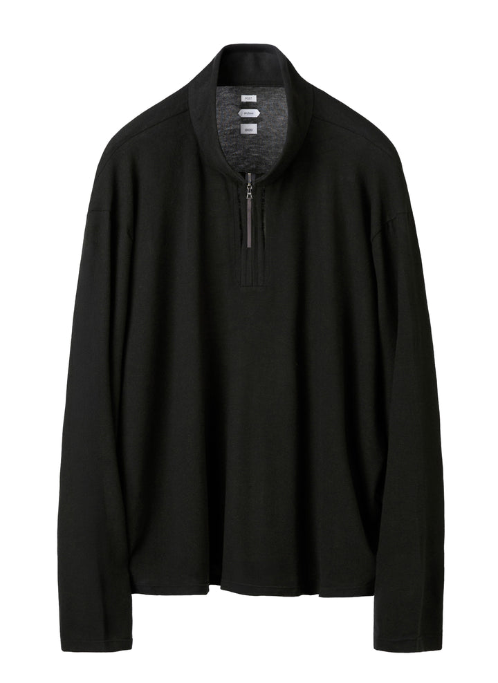 Post_Archive_Faction Cut-Out Half-Zip Fleece