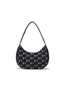 MLB Korea Classic Monogram Jacquard Hobo Bag