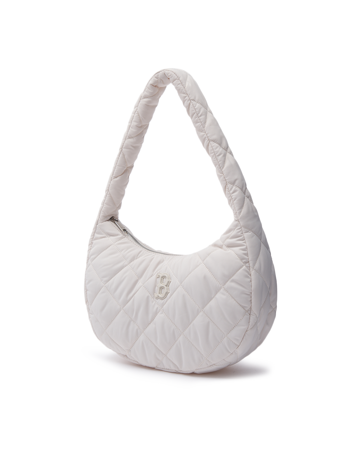MLB Korea Padding Quilted M-Hobo Bag
