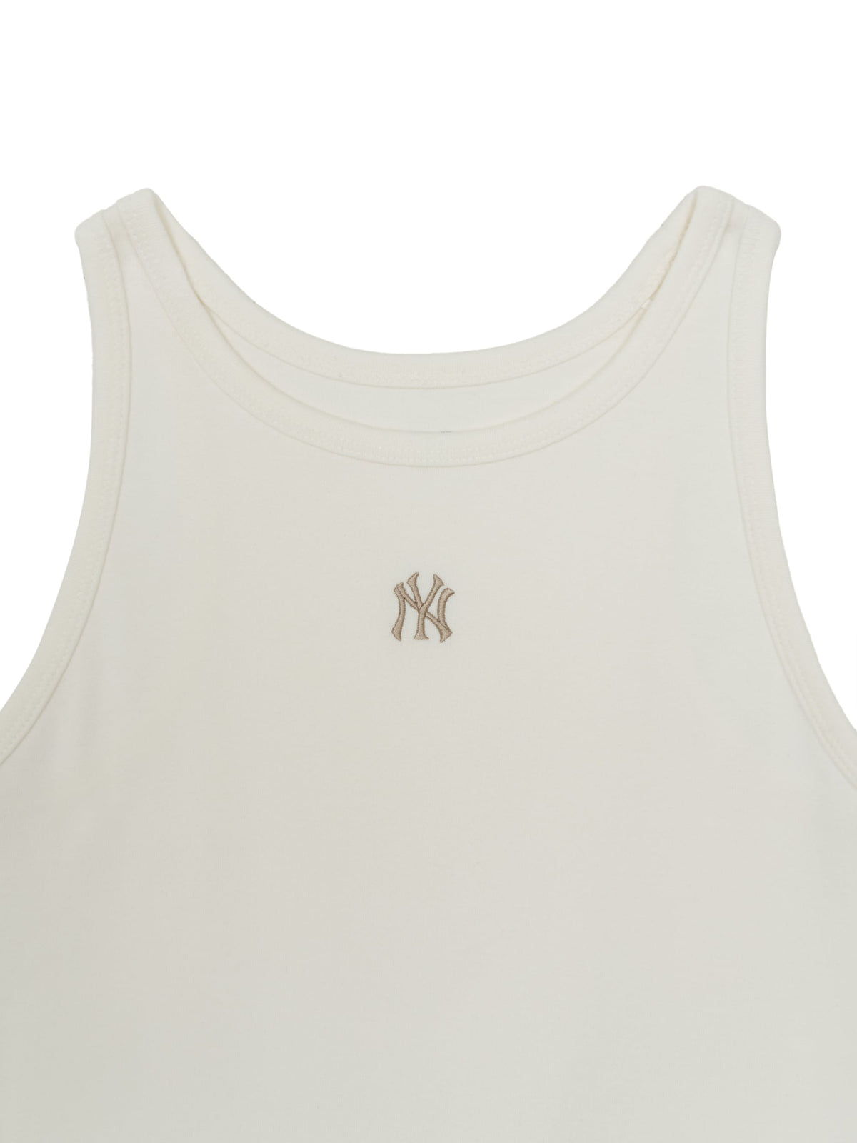 Mlb Women's Basic Small Logo Slim Crop Sleeveless T-shirts