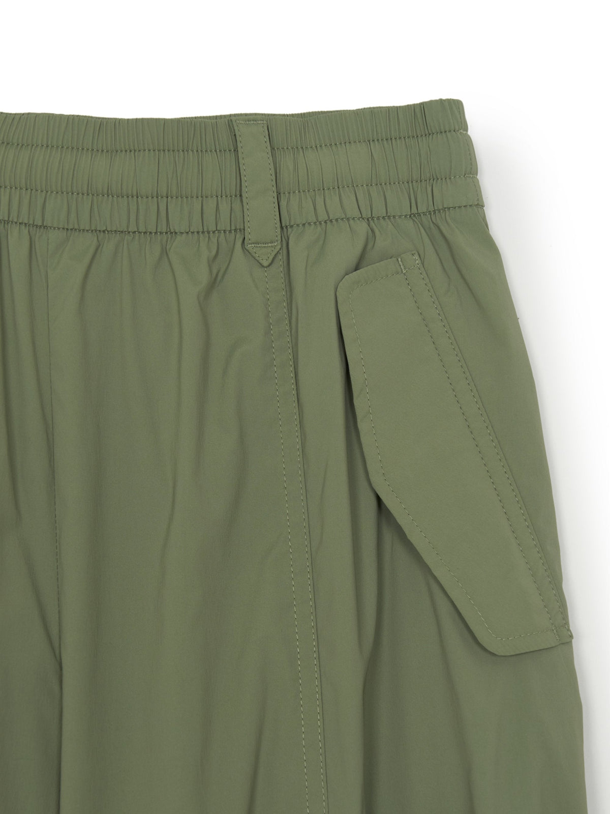 Mlb Women's Gorpcore Super Light Weight Ribbon Cargo Semi Wide Pants