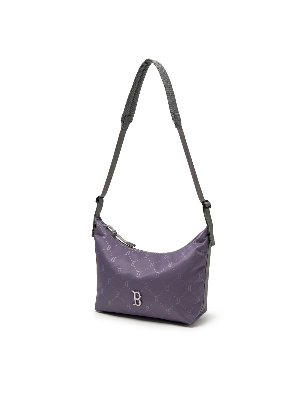 MLB Korea Dia Monogram Sportive Hobo Bag