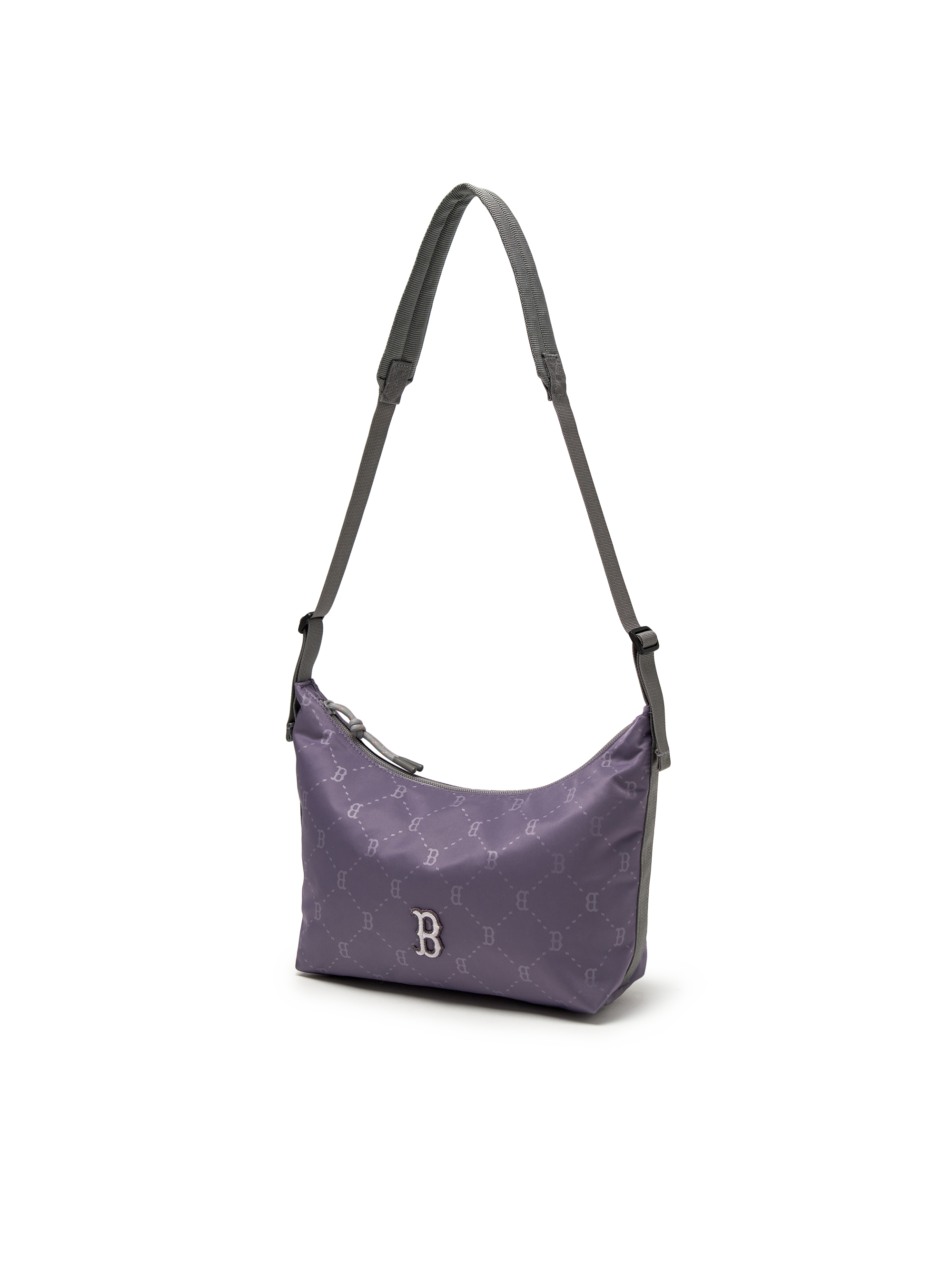 MLB Korea Dia Monogram Sportive Hobo Bag