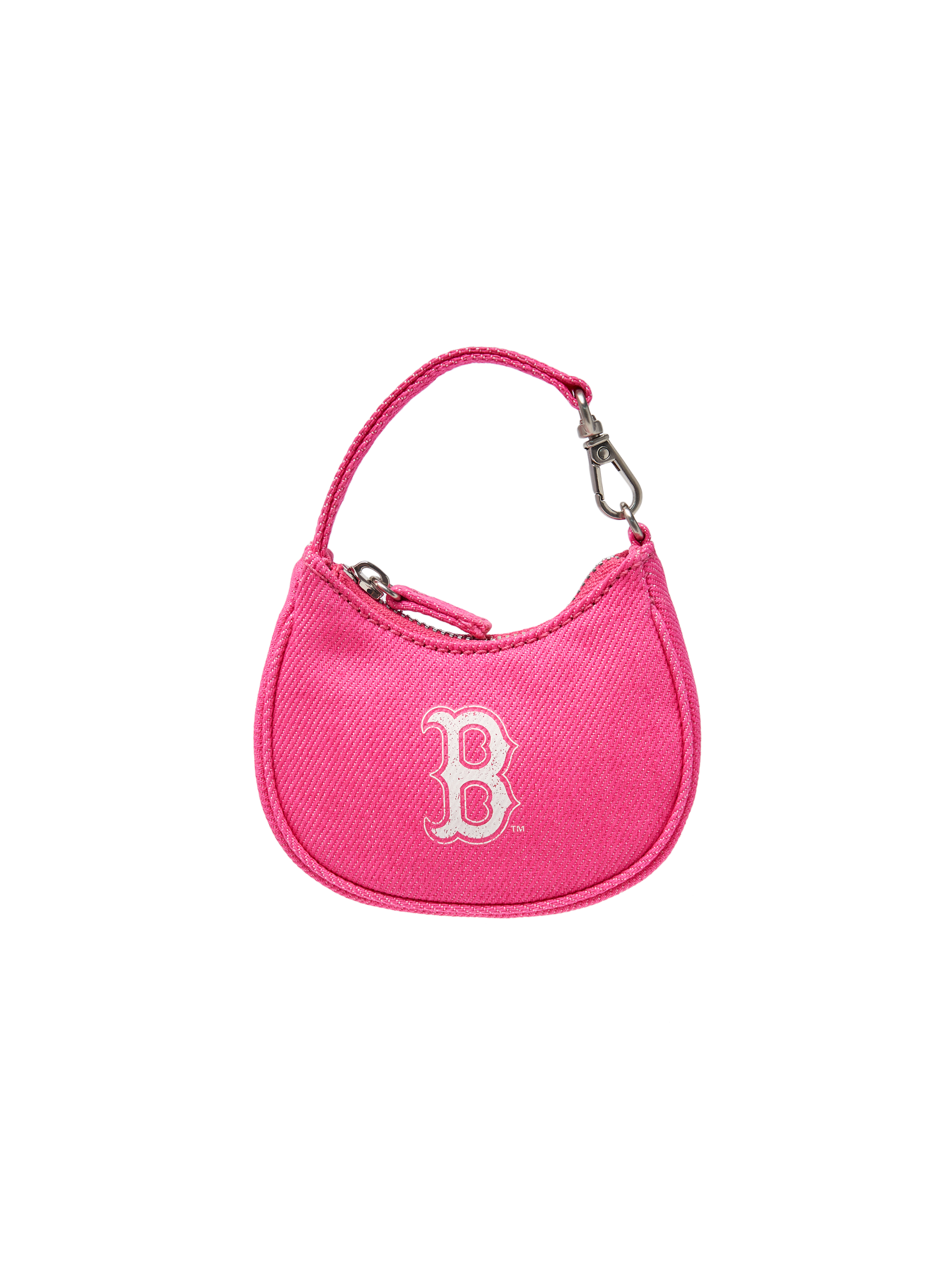 MLB Korea Basic Denim Mini Bag Keyring