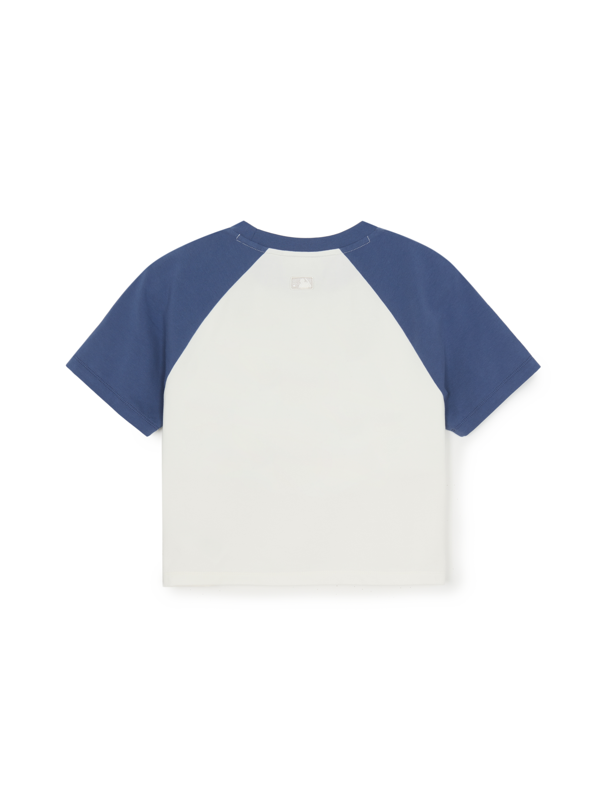 [mlb korea] Women's Vintage Color Block Crop T-Shirt