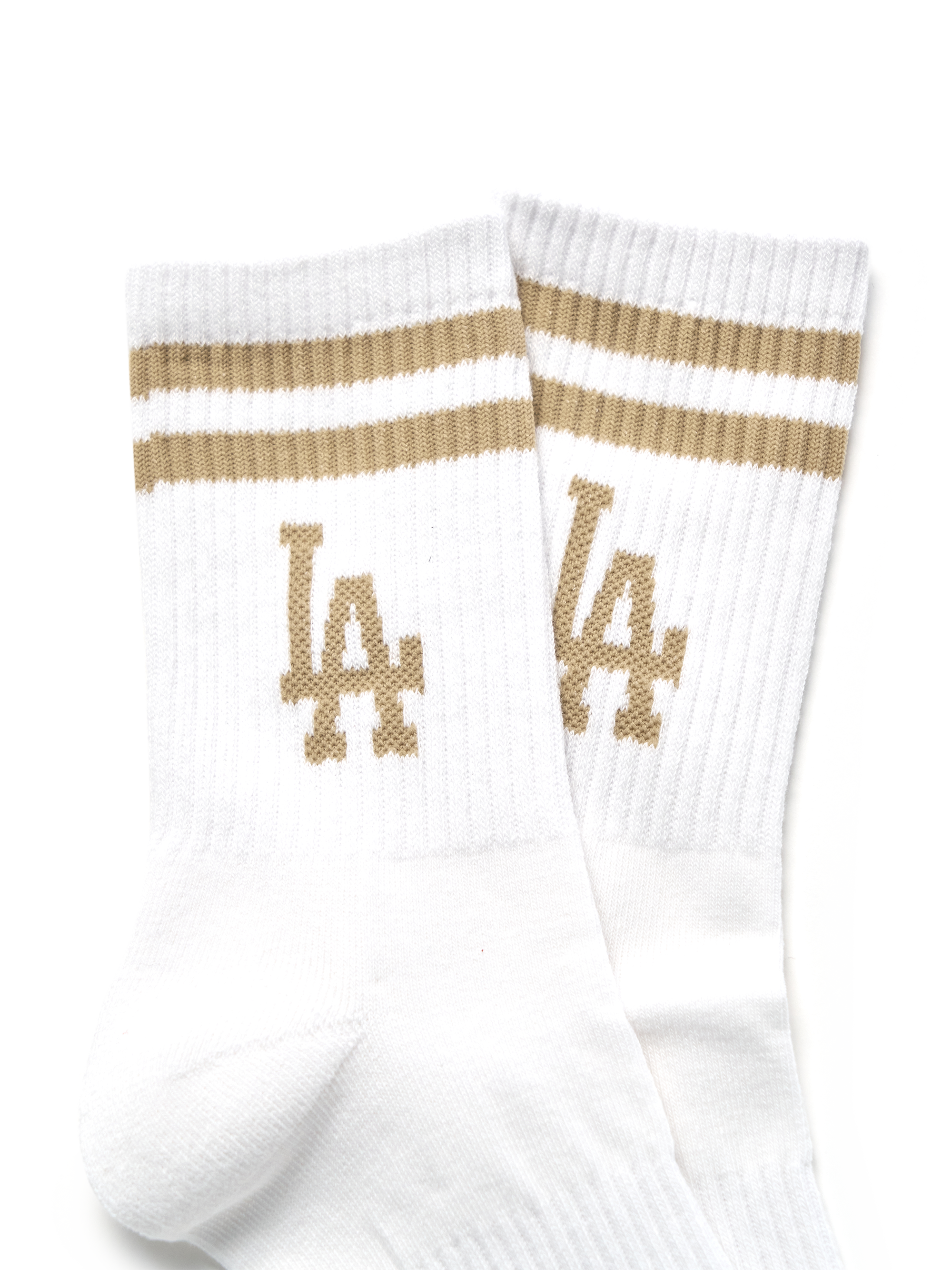 MLB Korea Big Logo Stripe Socks