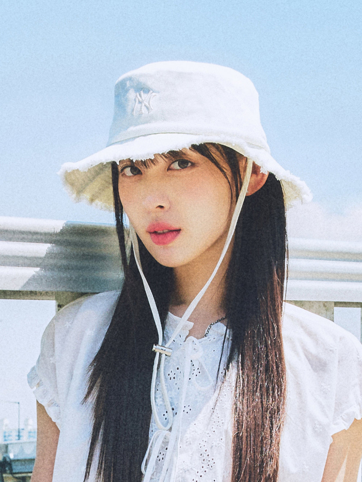 Mlb Color Denim Bucket Hat