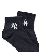 MLB Korea Small Logo Low Socks 3Pairs Set