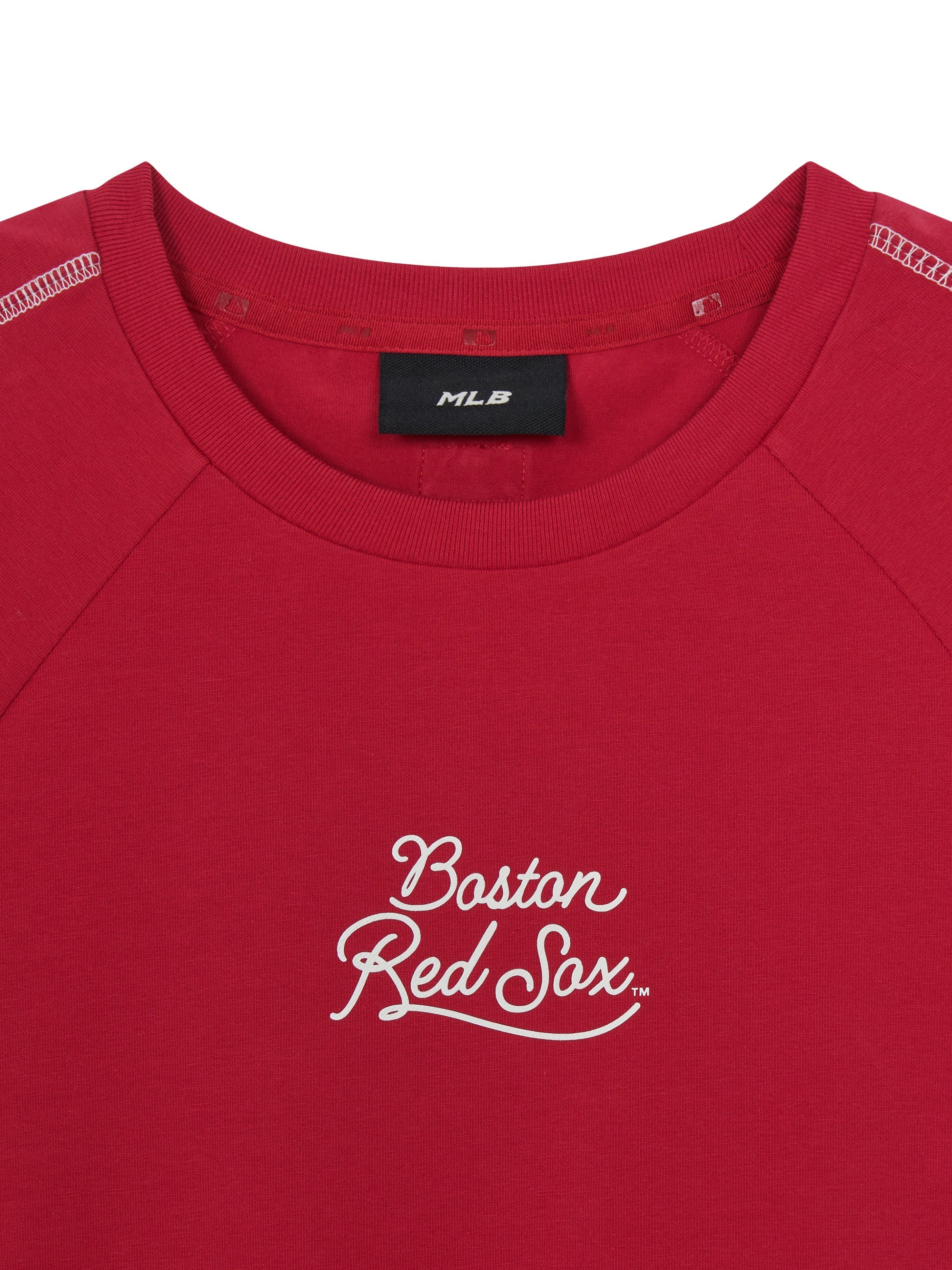 MLB Korea Women's Sportive Track Crop T-Shirts