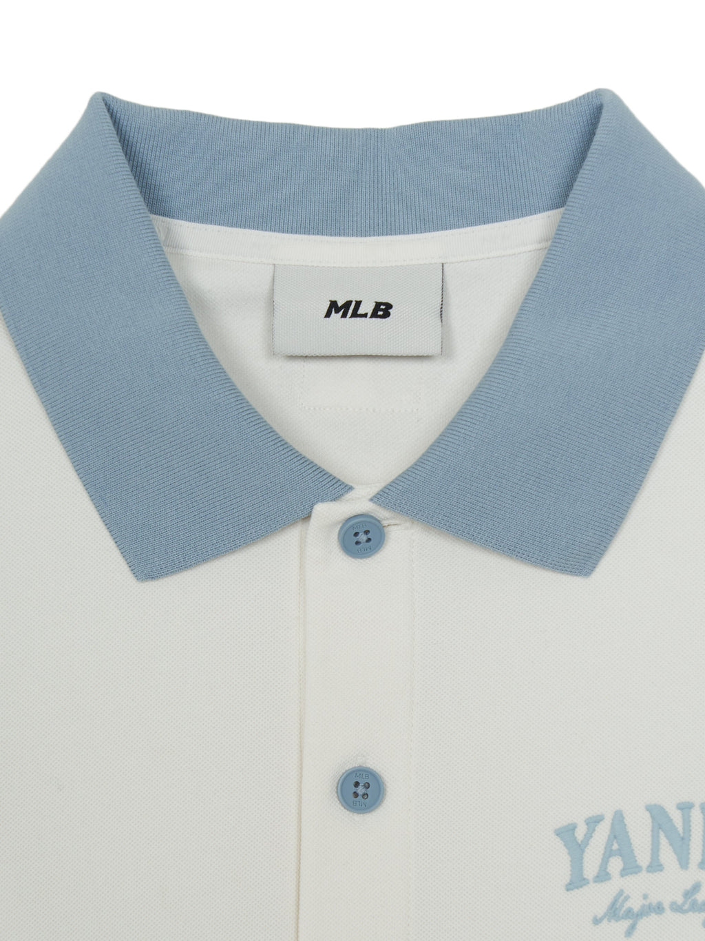 [mlb korea] Basic Small Letter Comfortable Fit Polo T-Shirts