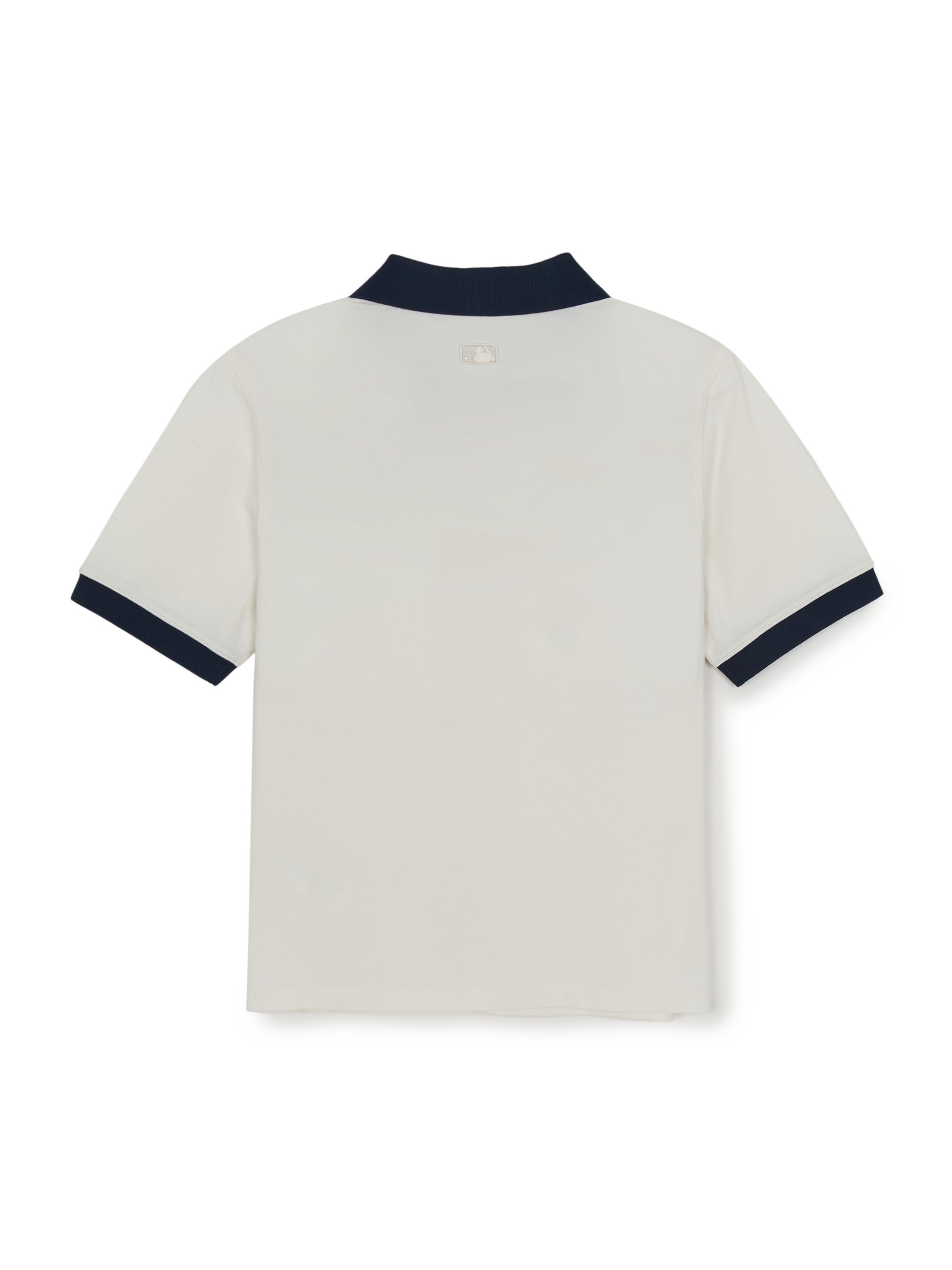 MLB Korea Women's Basic Open Collar Slim Fit Polo T-Shirts