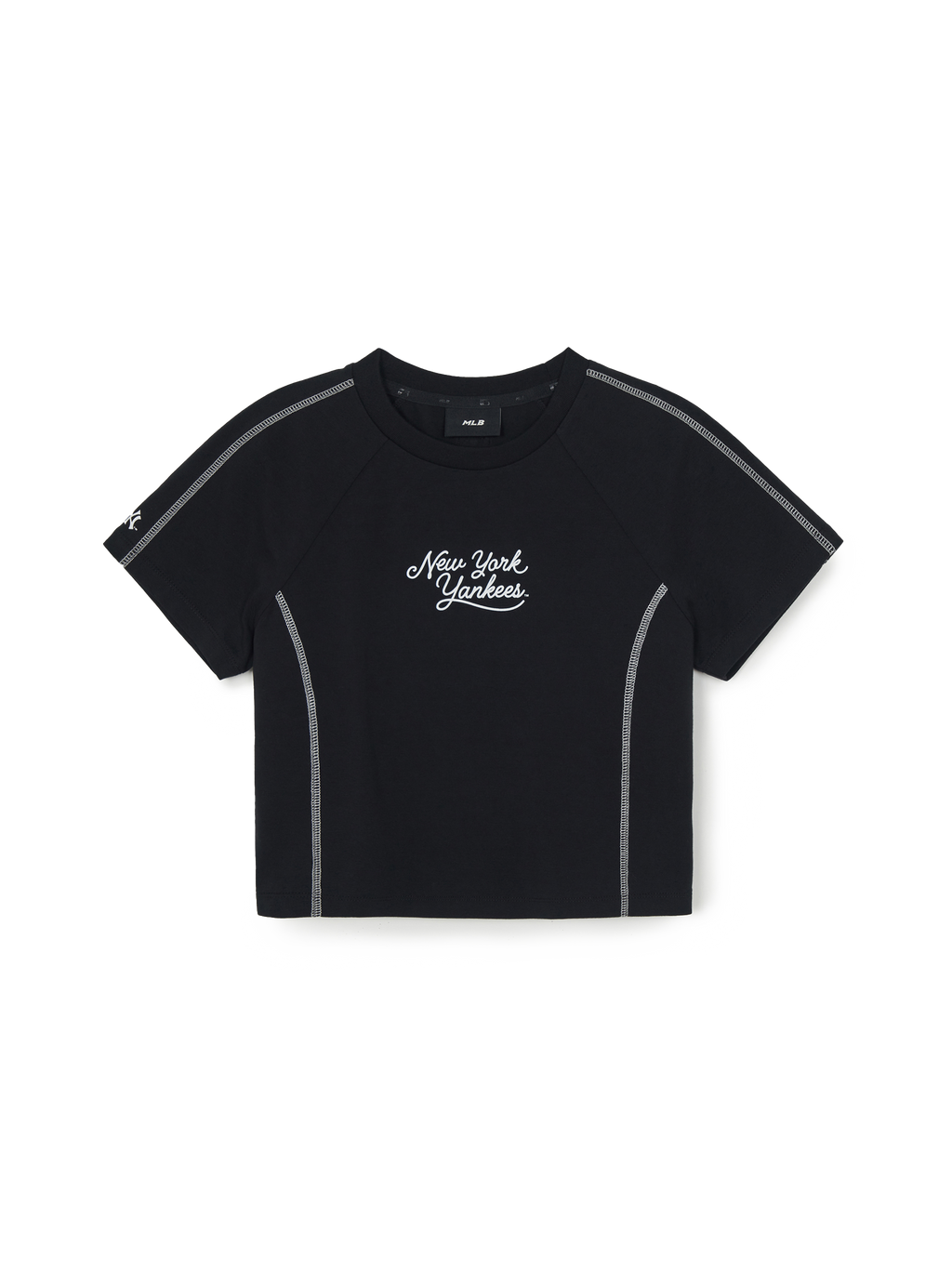 MLB Korea Women's Sportive Track Crop T-Shirt