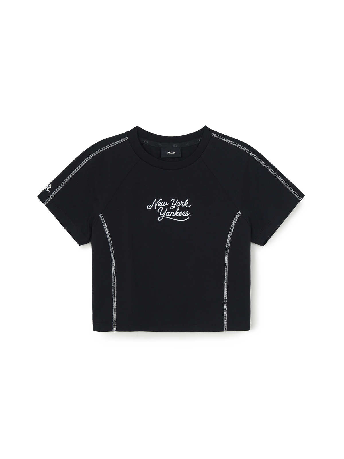 MLB Korea Women's Sportive Track Crop T-Shirt