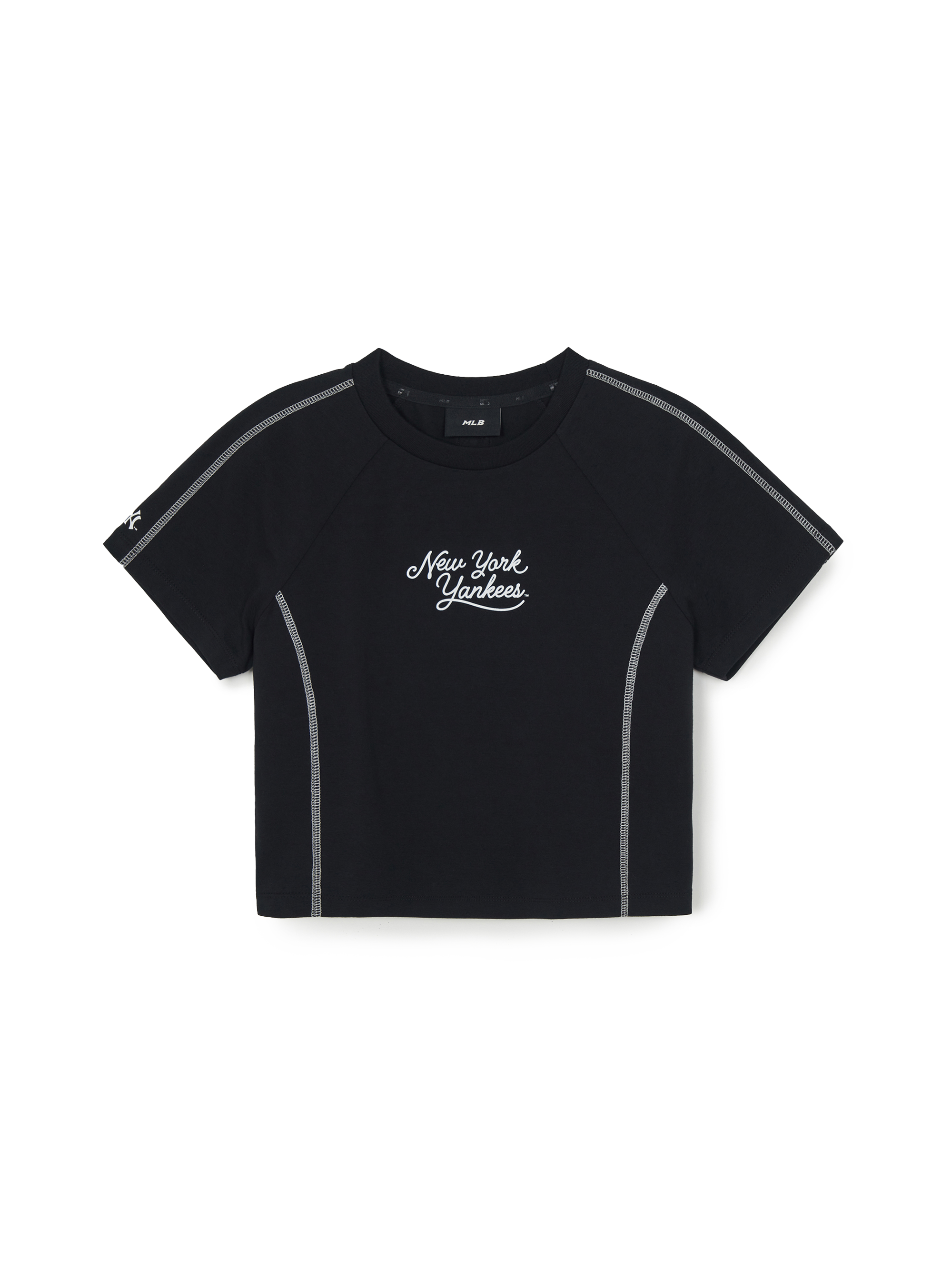 MLB Korea Women's Sportive Track Crop T-Shirt