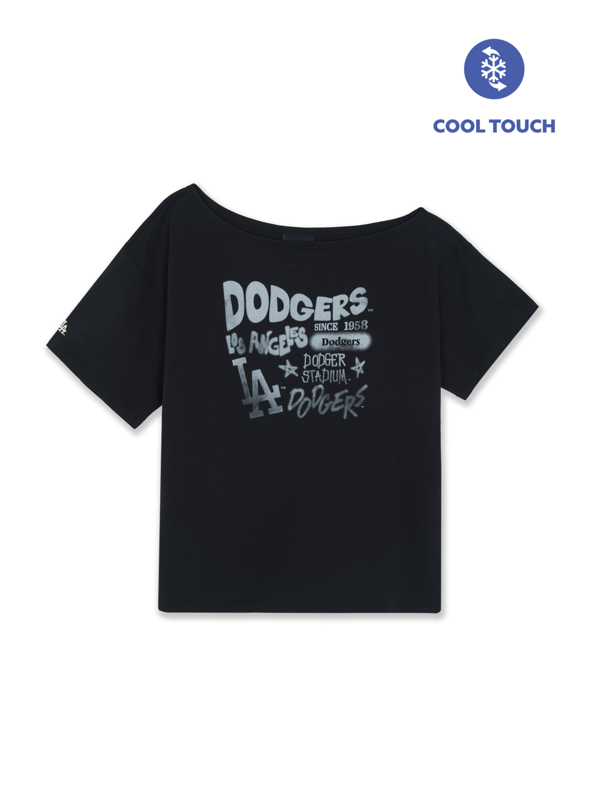 Mlb Women's Street Graphic Off Shoulder T-shirts