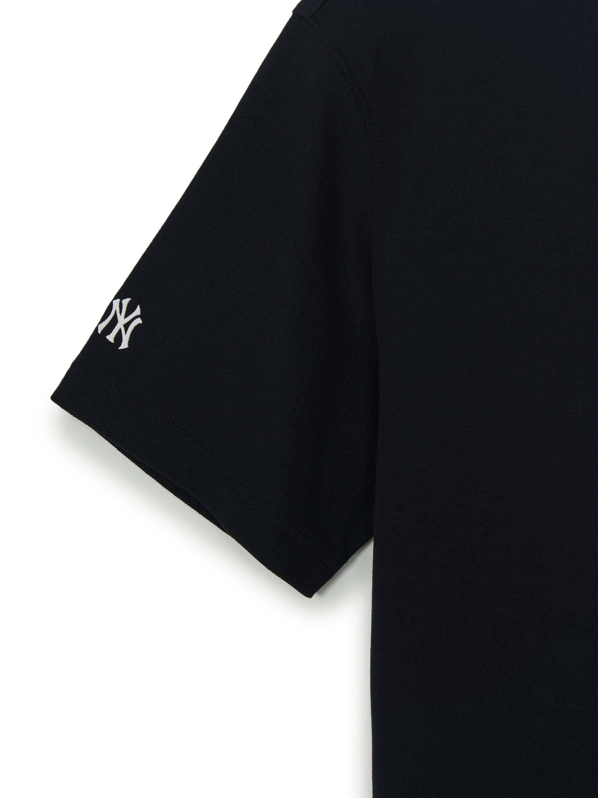 [mlb korea] Basic Small Letter Comfortable Fit Polo T-Shirts