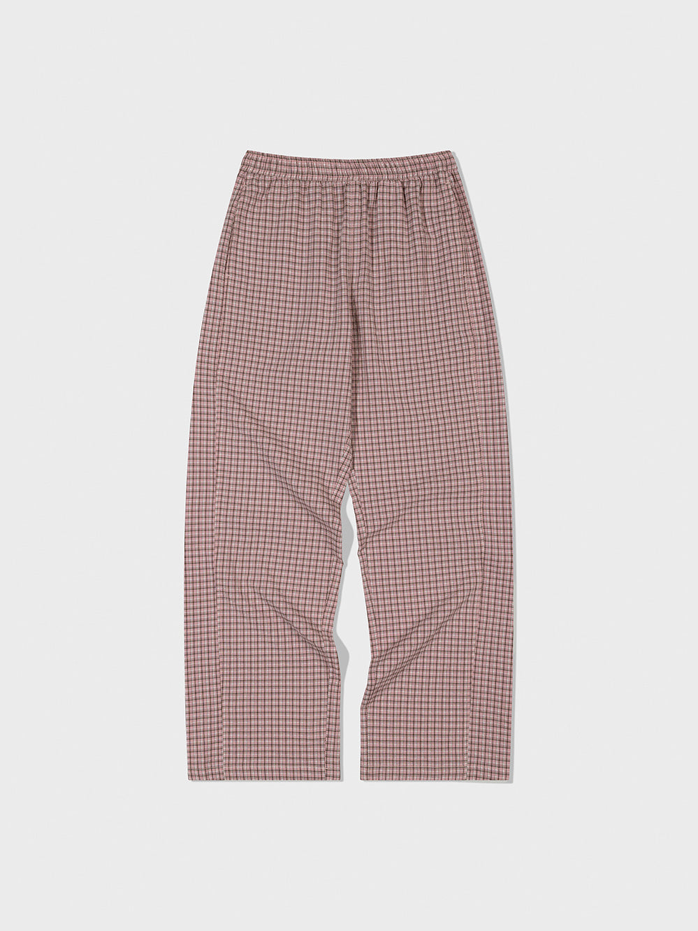 Low Classic Lc Checked Band Pants - Pink