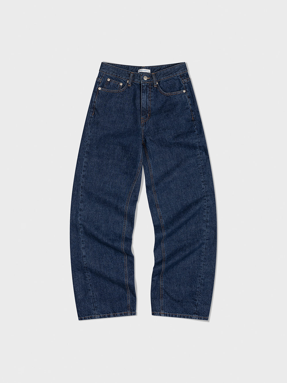 [Low Classic] Wide-Leg Jeans_Dark Blue