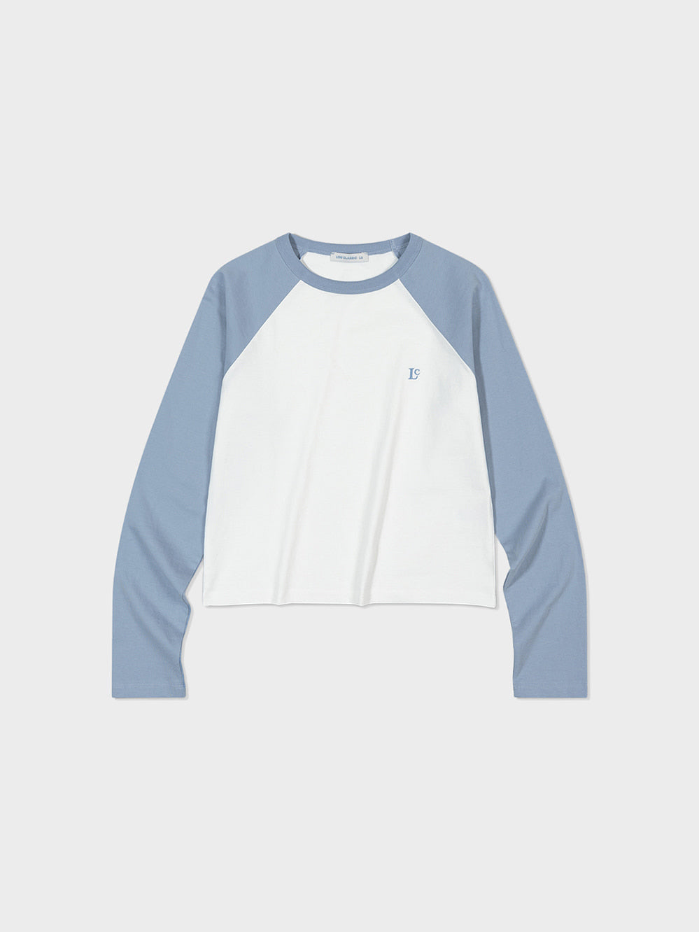 Low Classic Organic Raglan T-Shirt Blue