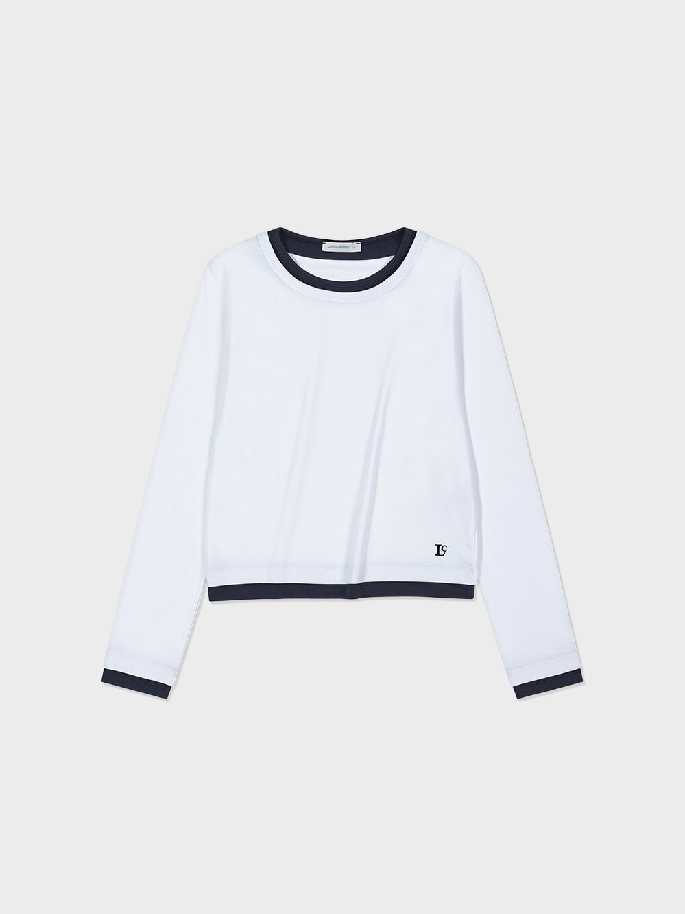Low Classic Organic Silket Layered T-Shirt White