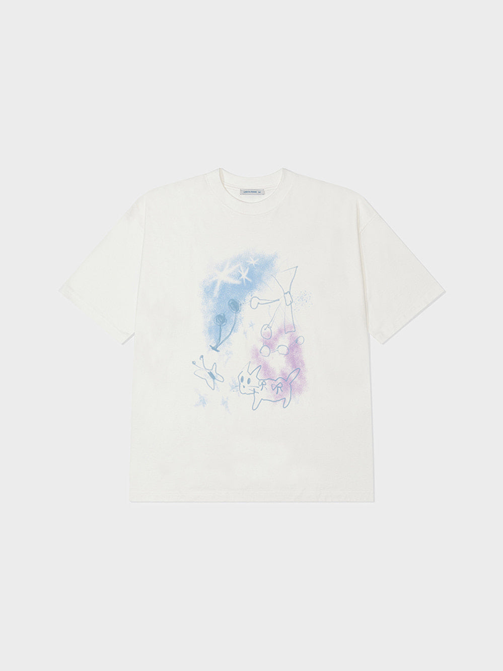 Low Classic Park Oversized T-Shirt Off White