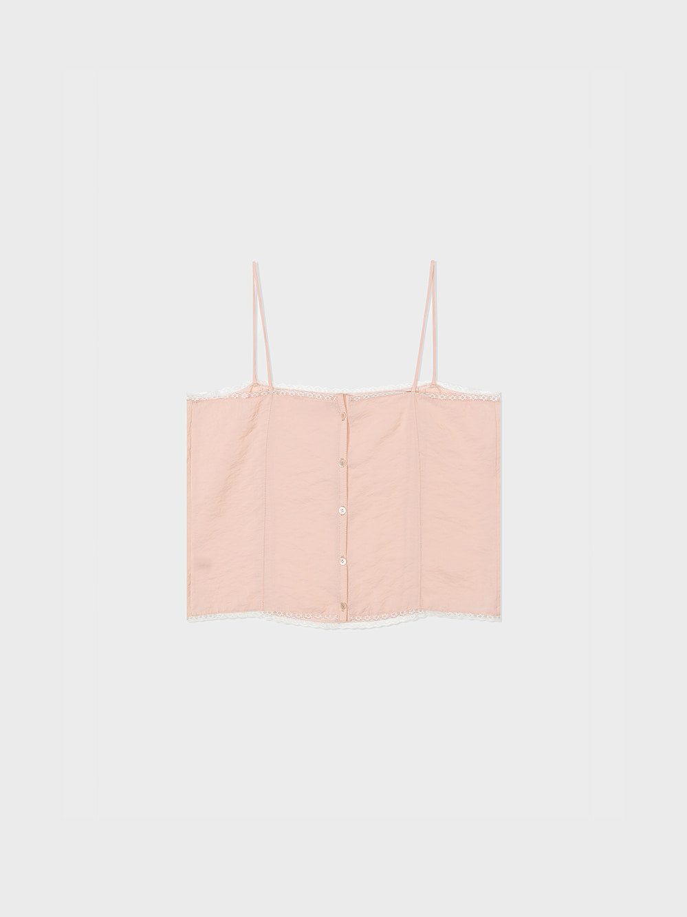 Low Classic Silky Lace Camisole Pink