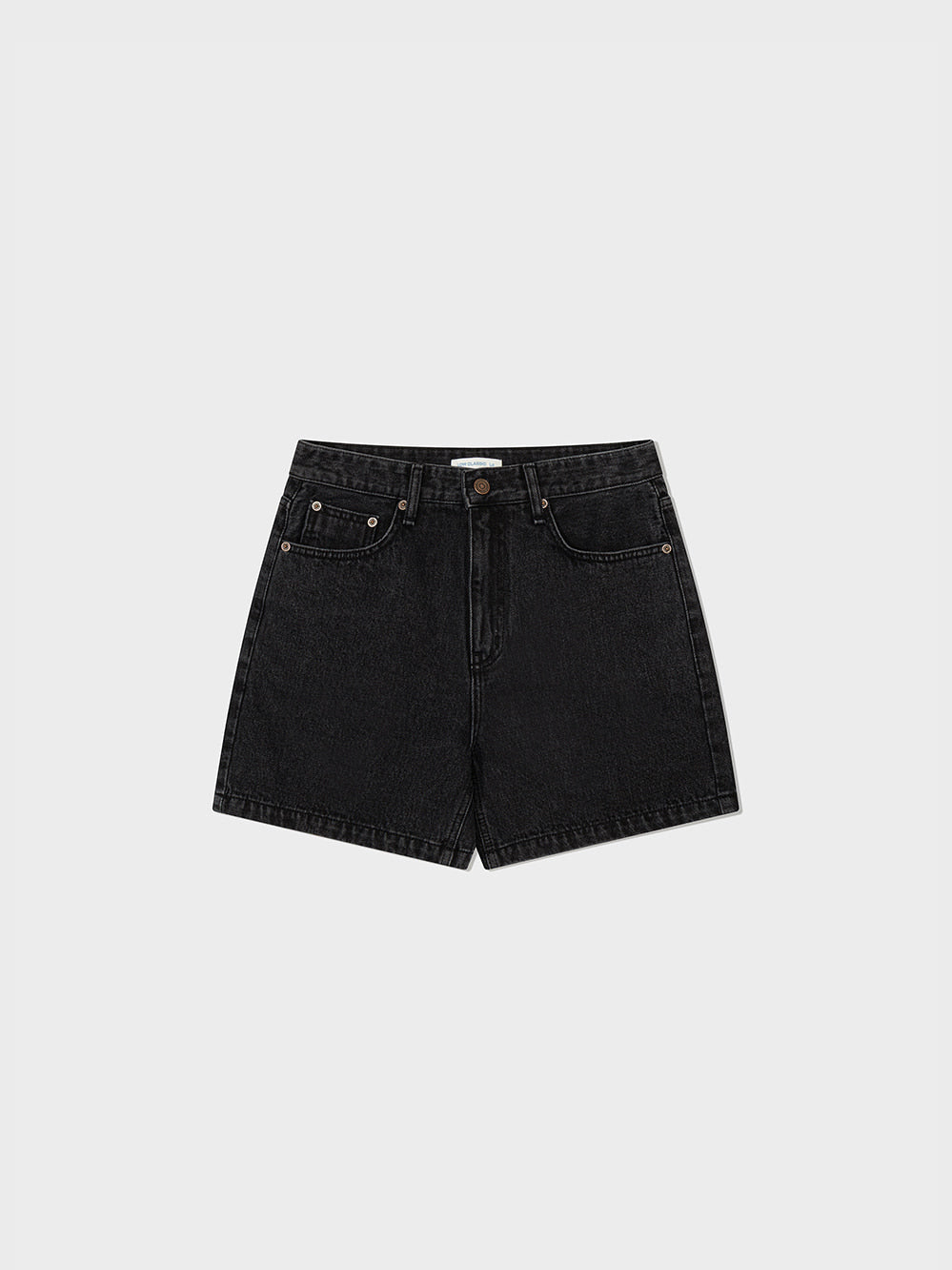 Low Classic Classic Denim Shorts - Washed Black