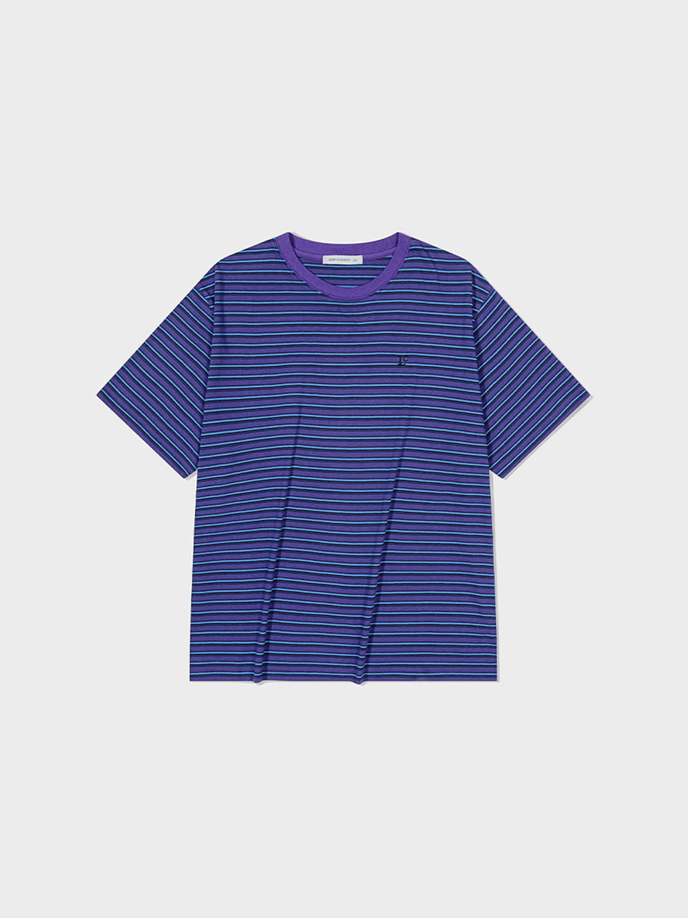 Low Classic Lc Striped Basic T-Shirt Purple