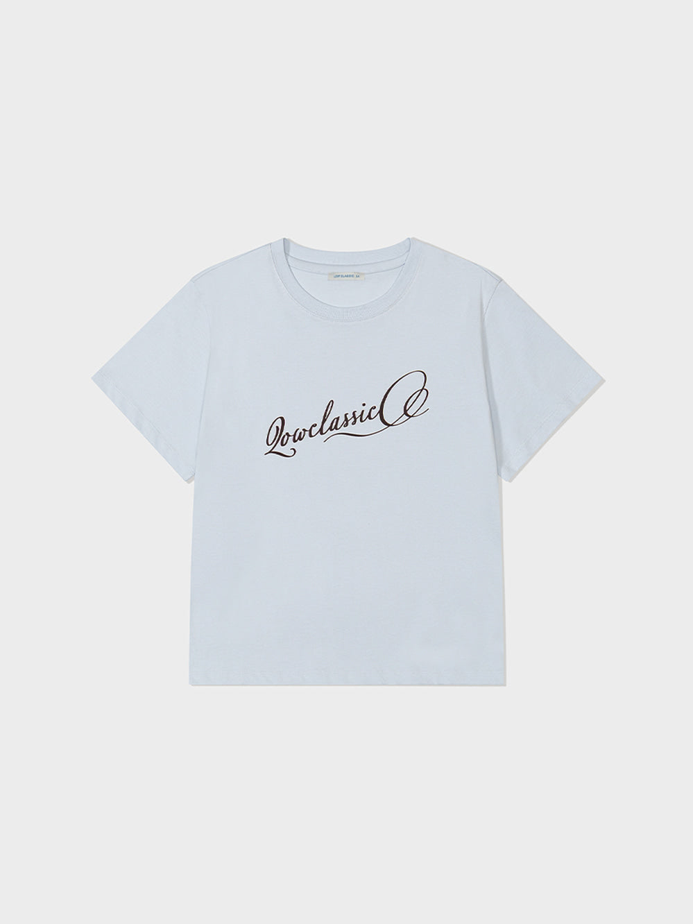 Low Classic Wave Logo T-Shirt Soft Blue