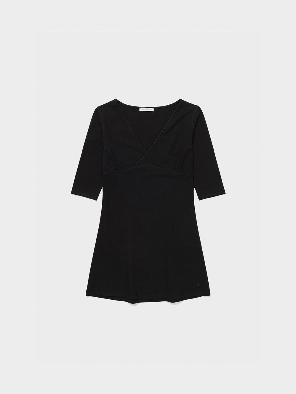 Low Classic Lc V-Neck Mini Dress Black