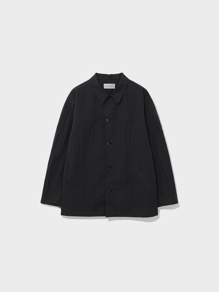 Low Classic Relaxed Shirt Jacket Black