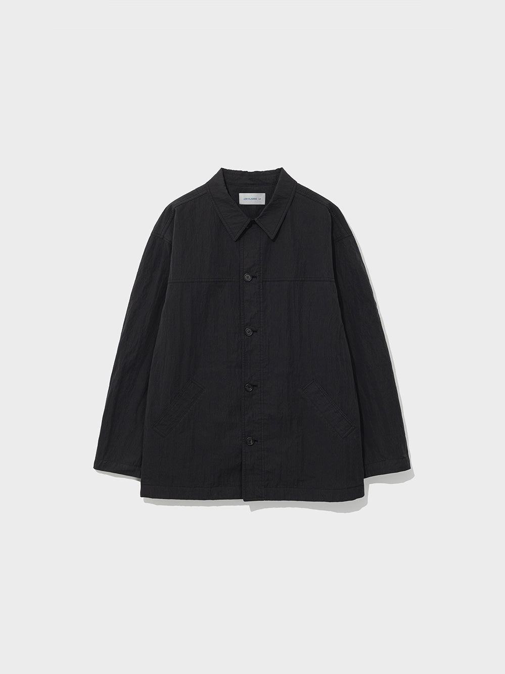 Low Classic Relaxed Shirt Jacket Black