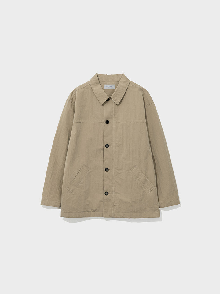 Low Classic Relaxed Shirt Jacket Latte