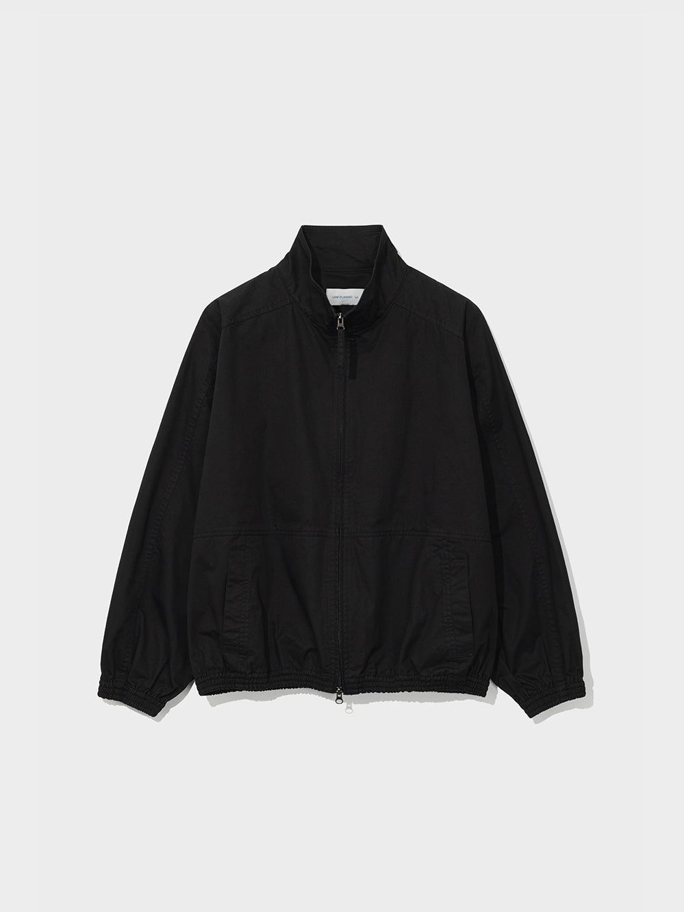 Low Classic Washed Cotton Oversized Blouson Black
