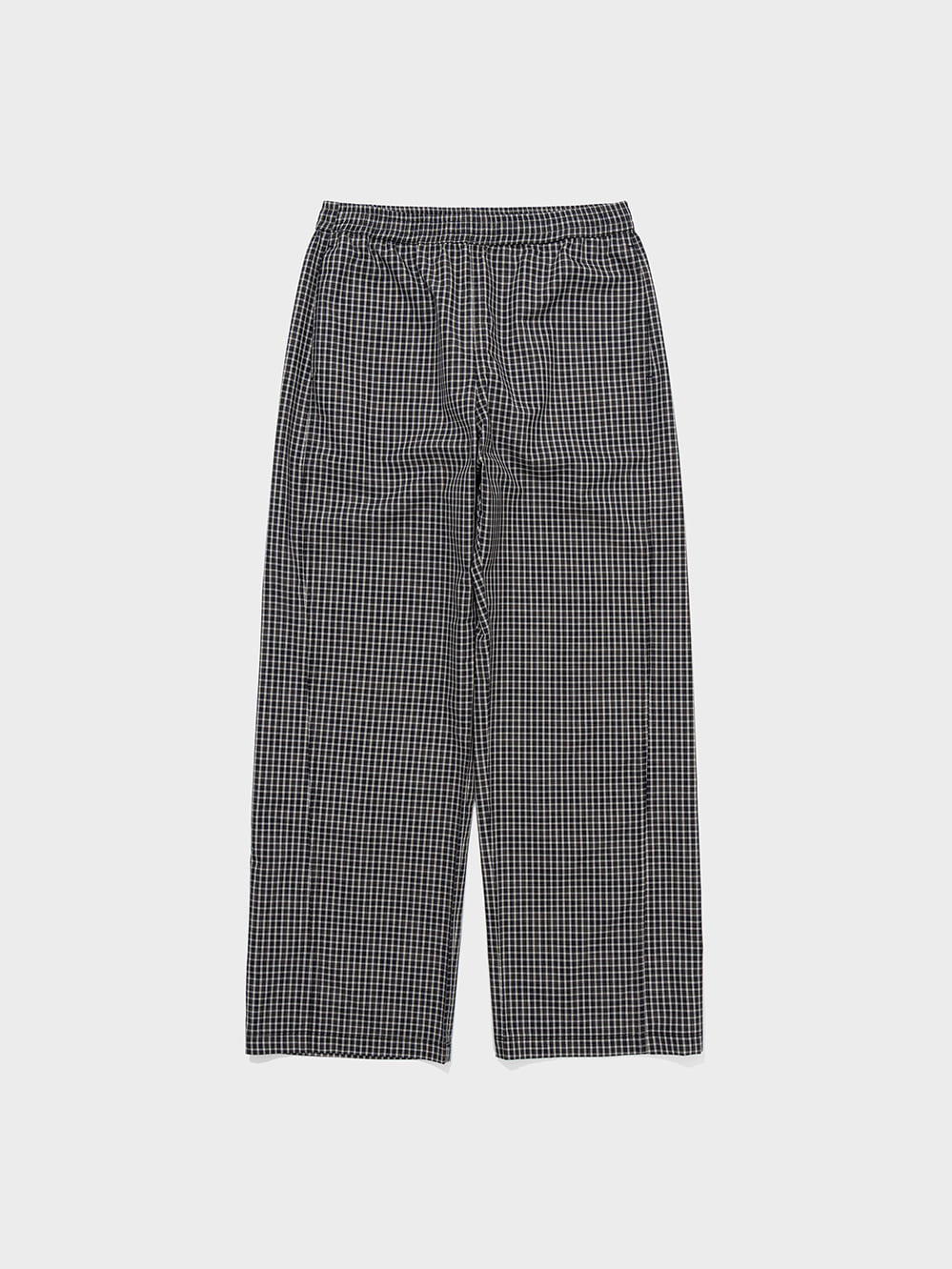 Low Classic Lc Checked Loose-Fit Pants Black
