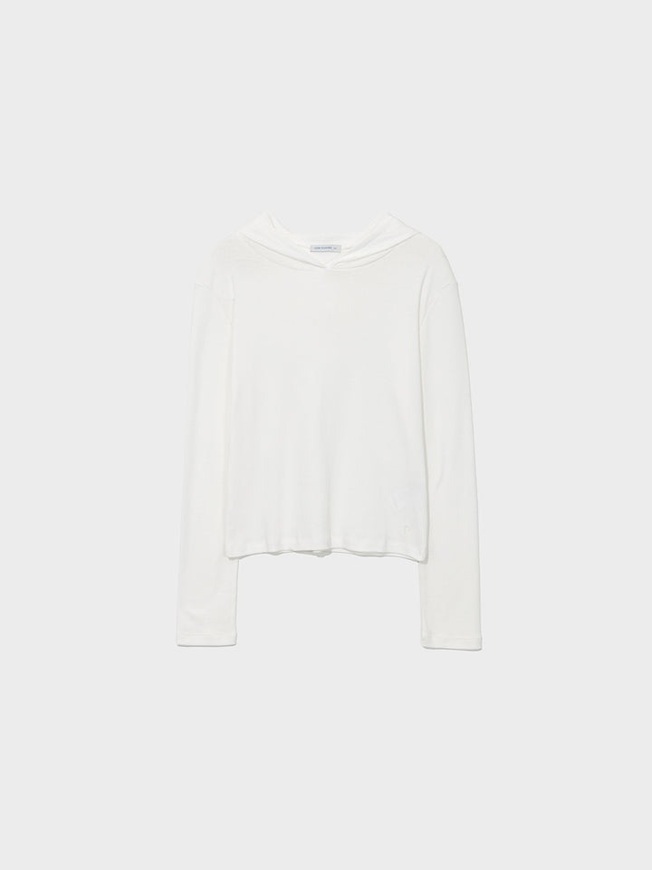 Low Classic Lc Hoodie Tee Off White
