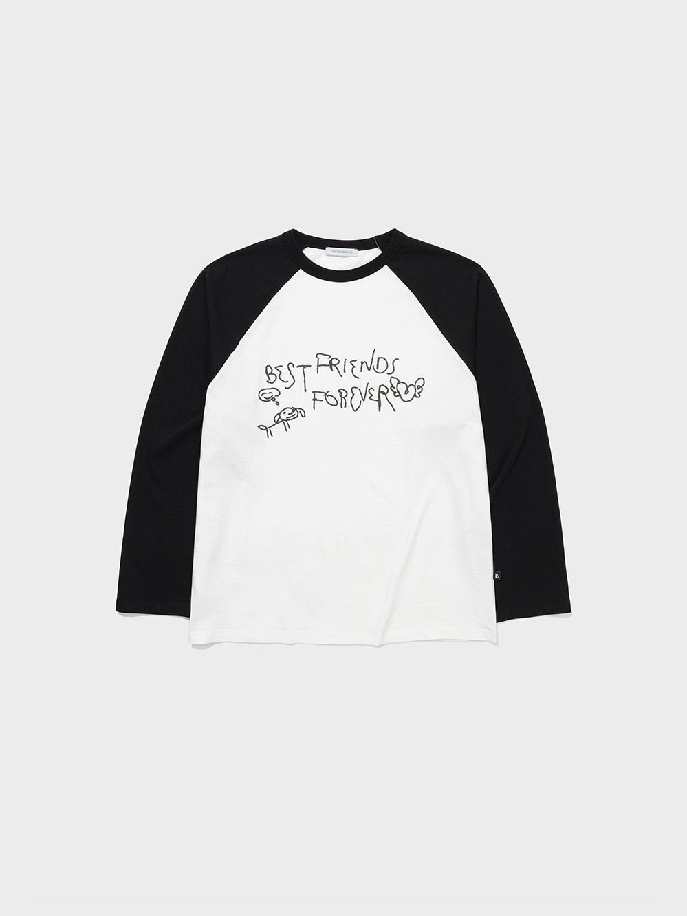 Low Classic Lc Bff Raglan Tee White