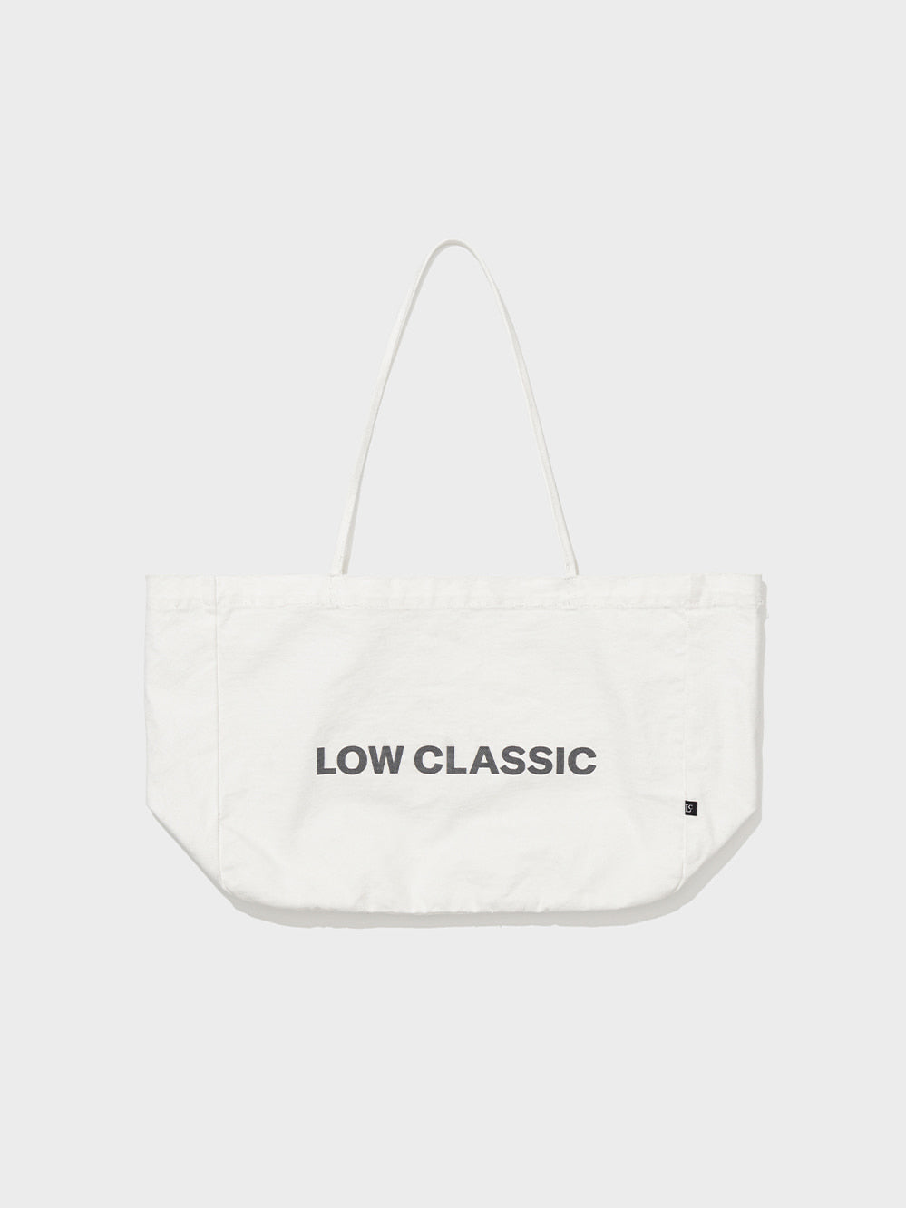 [Low Classic] Logo Canvas Bag_Off White