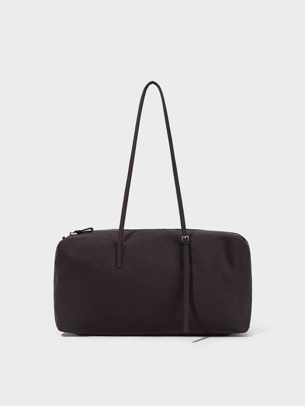 [Low Classic] Caramel Box Shoulder Bag_Chocolate Plum