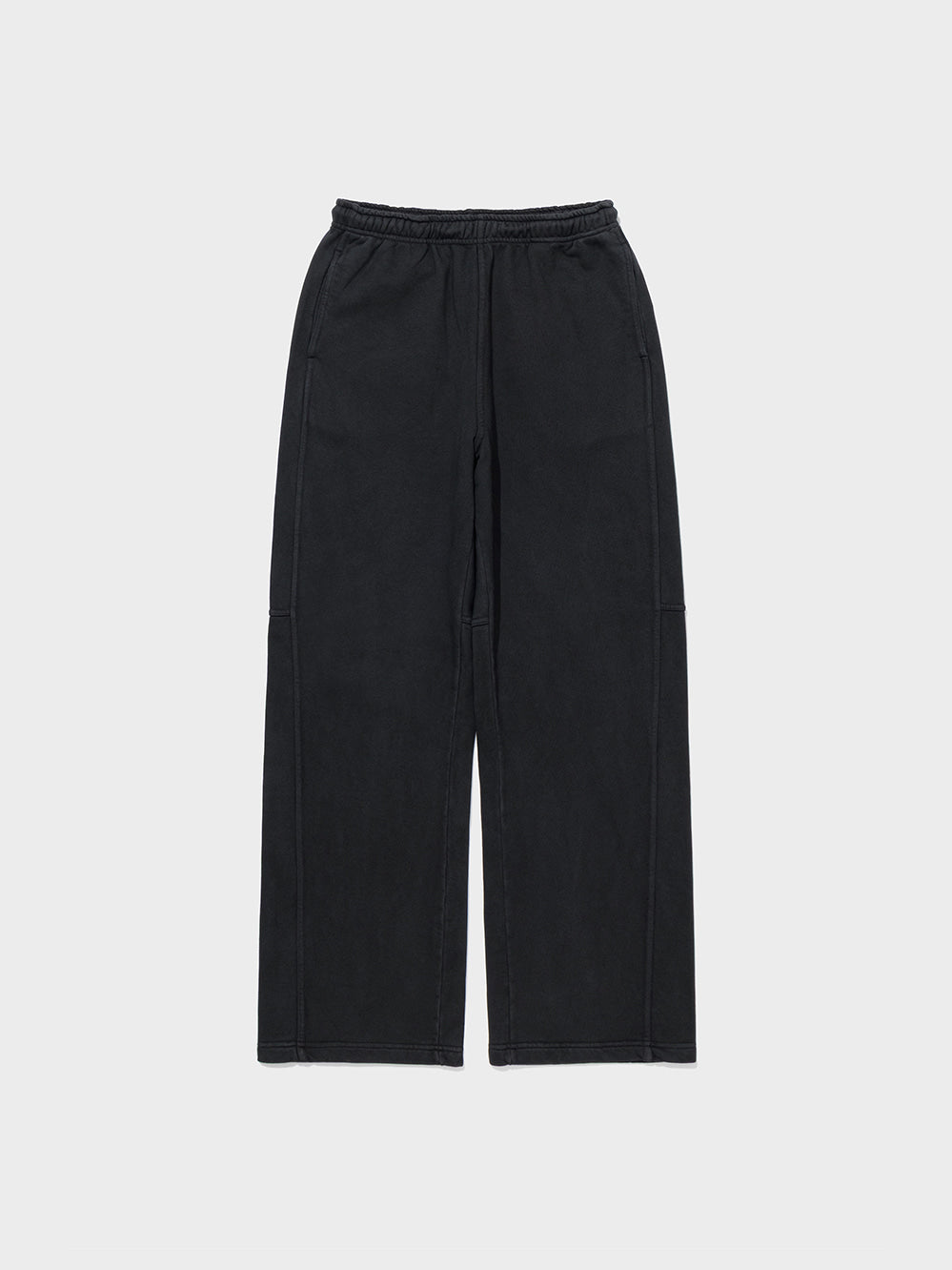 Low Classic Washed Loose Fit Sweatpants Charcoal