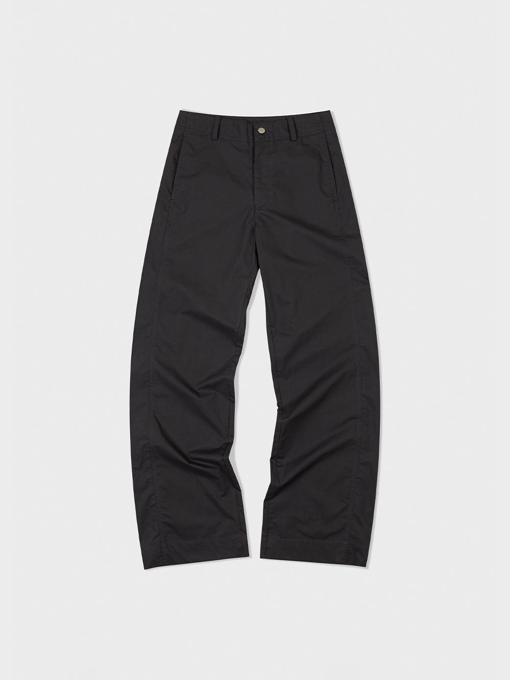 Low Classic Paper Straight-Fit Pants Charcoal