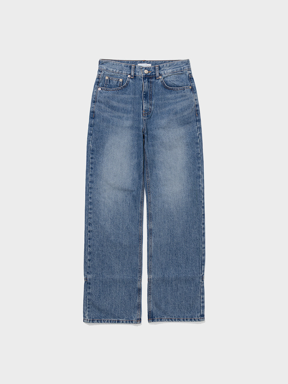 Low Classic Straight-Fit Jeans Blue