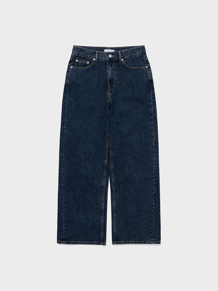 Low Classic Relaxed Loose-Fit Jeans Navy Blue