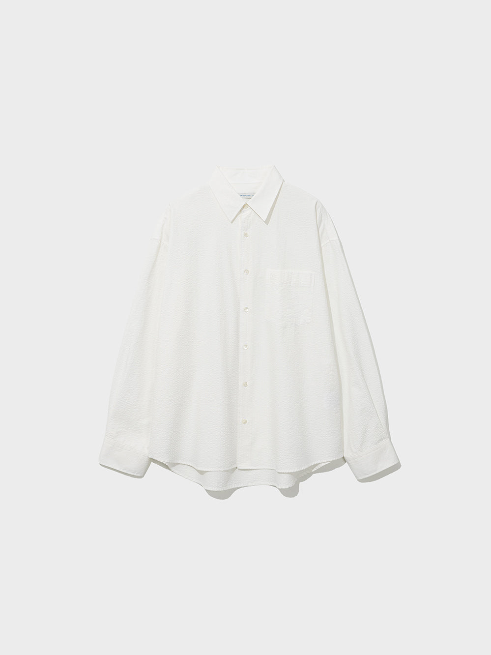 Low Classic Oversized Lc Checked Shirt Off White