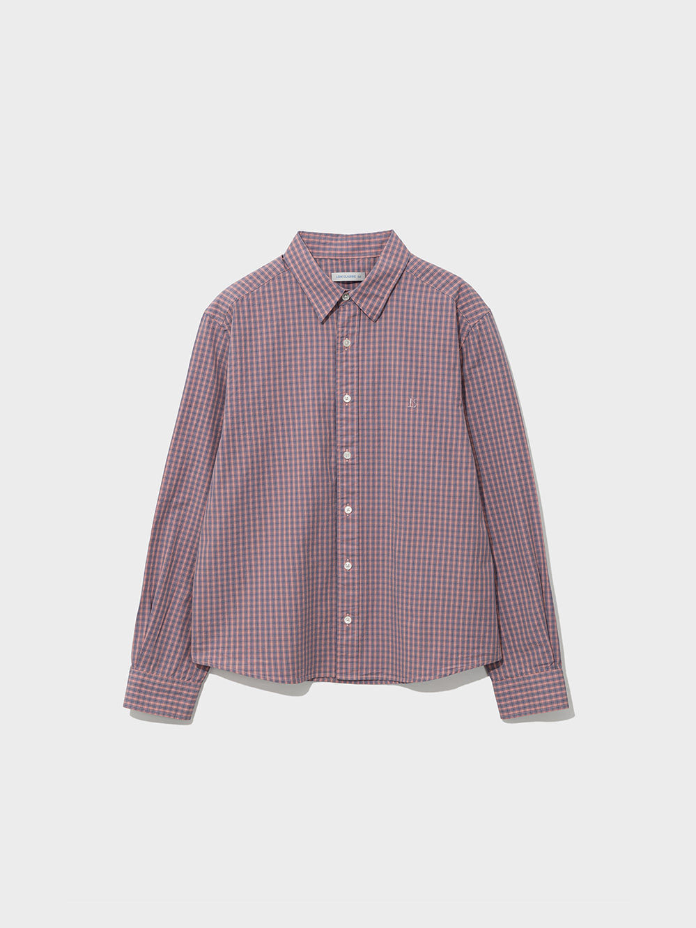 Low Classic Regular-Fit Lc Checked Shirt Pink