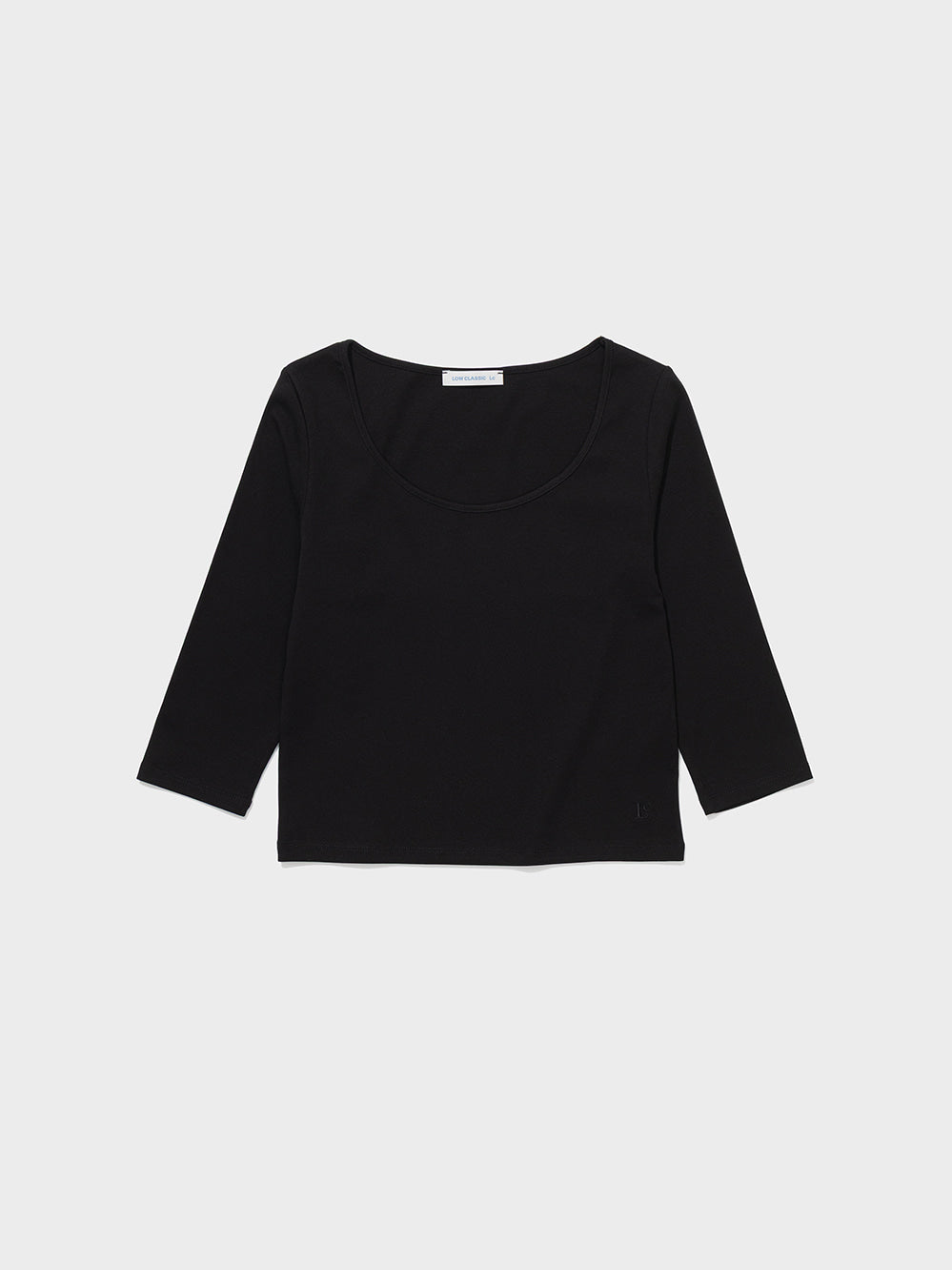 Low Classic Lc Silket 3/4 Baby Tee Black