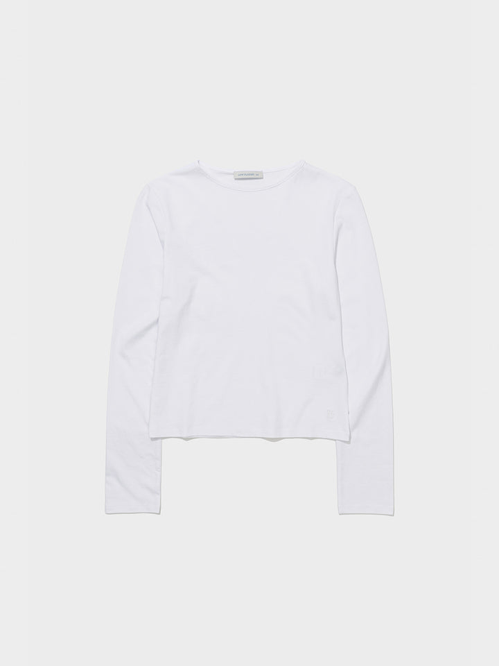 Low Classic Lc Long-Sleeve Tee White